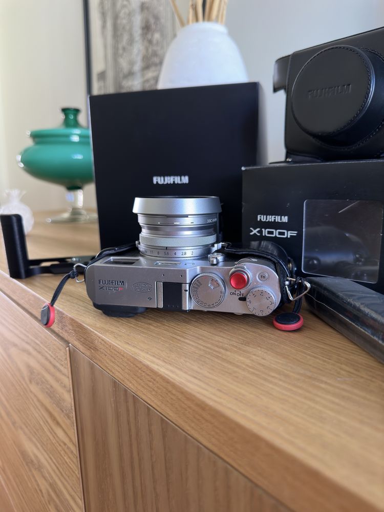 Fujifilm x100f com acessorios