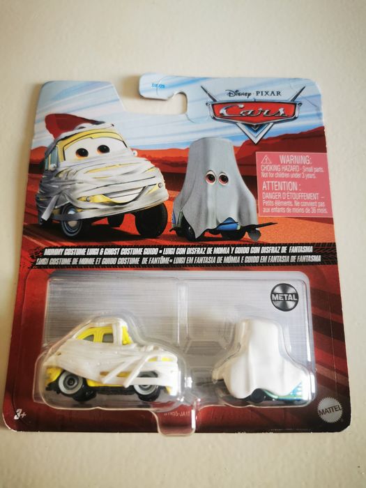 Luigi em Fantasia de múmia & Guido em Fantasma Cars 1/55