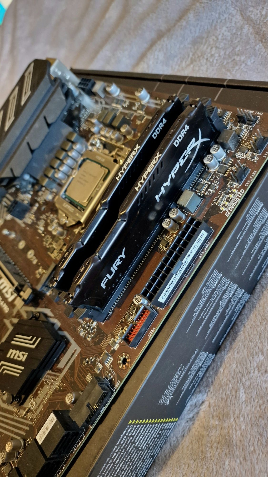 Комплект MSI Z390 Pro + Pentium G5600F + HyperX DDR4 8Gb