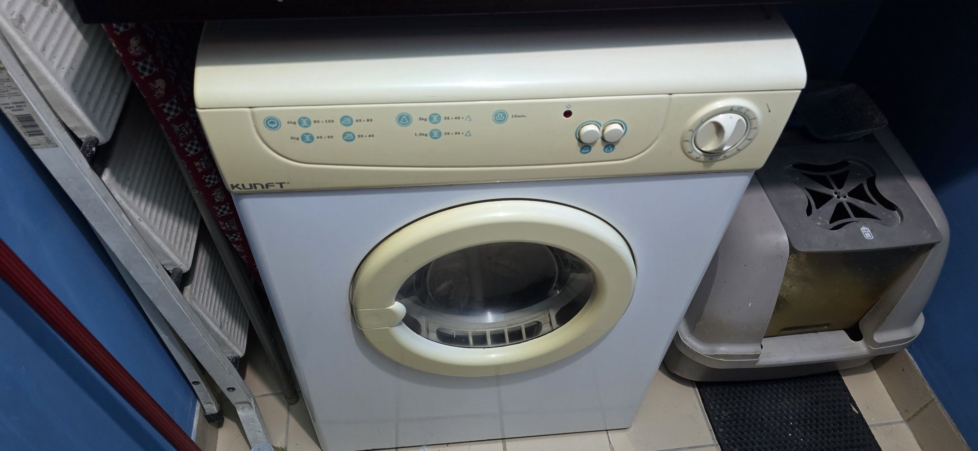Máquina secar roupa