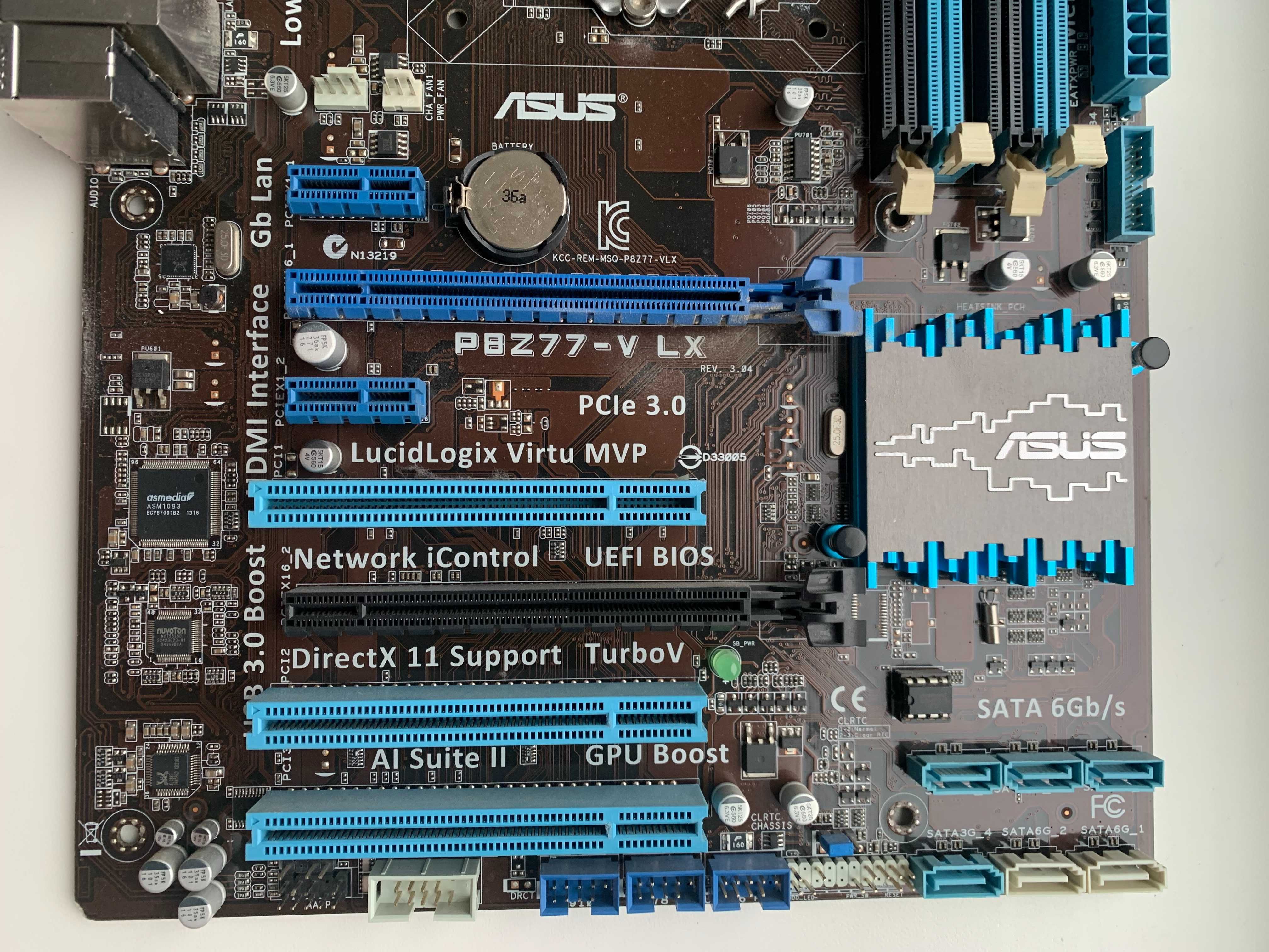 Материнская плата Asus P8Z77-V LX s1155, Intel Z77