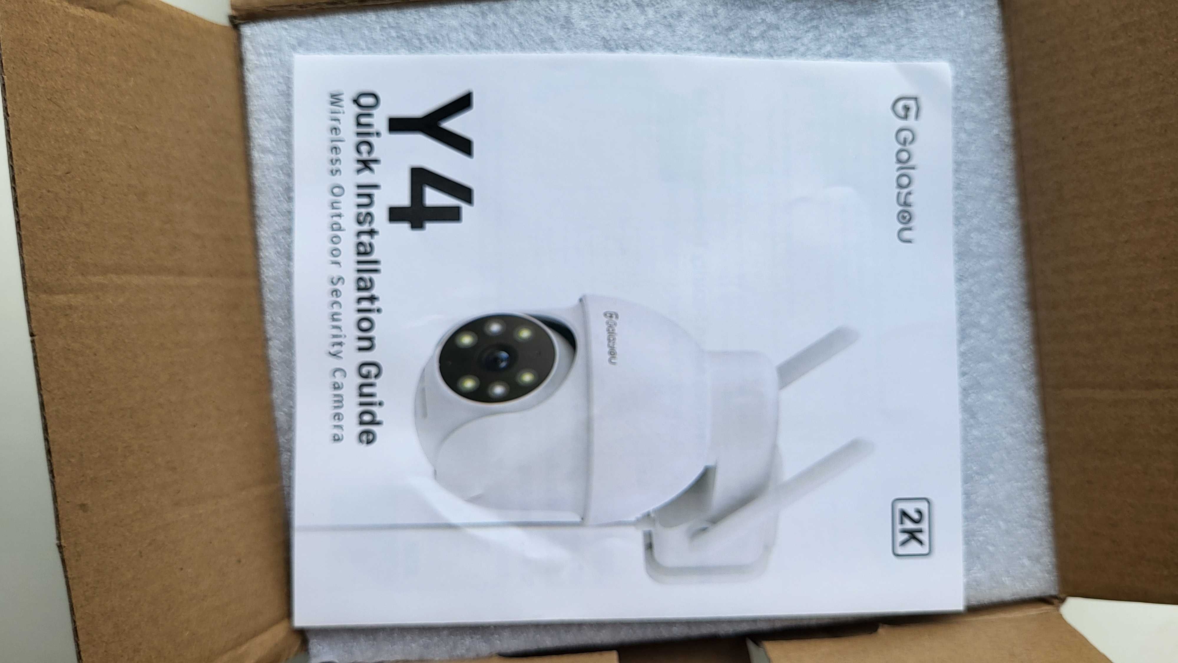 GALAYOU 2K Y4 Kamera zewnętrzna kopułkowa z WiFi