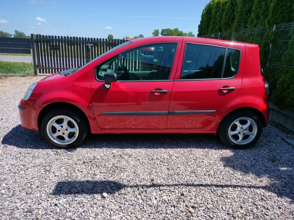 Modus 1.6 16V, 93 tys km, HAK, klima, zero rdzy, oryginalny lakier