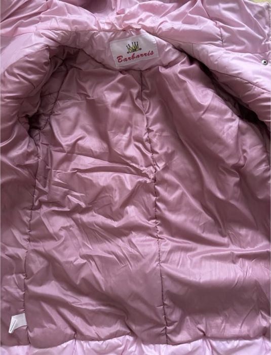 Пуховик для дівчинки