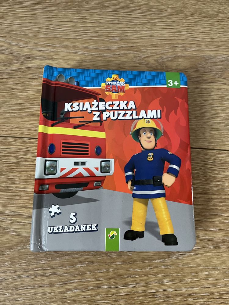 Książeczka z Puzzlami Strażak Sam