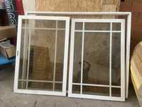Janelas de corrrer  de aluminio com vidros