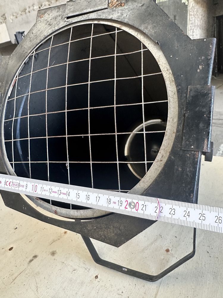 Stare lampy halogenowe PRL industrial