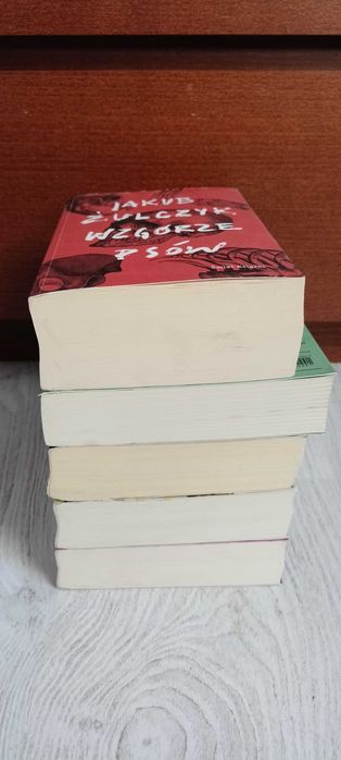 5x Żulczyk Wzgórze Psów Ślepnąc od świateł Informacja zwrotna Twardoch