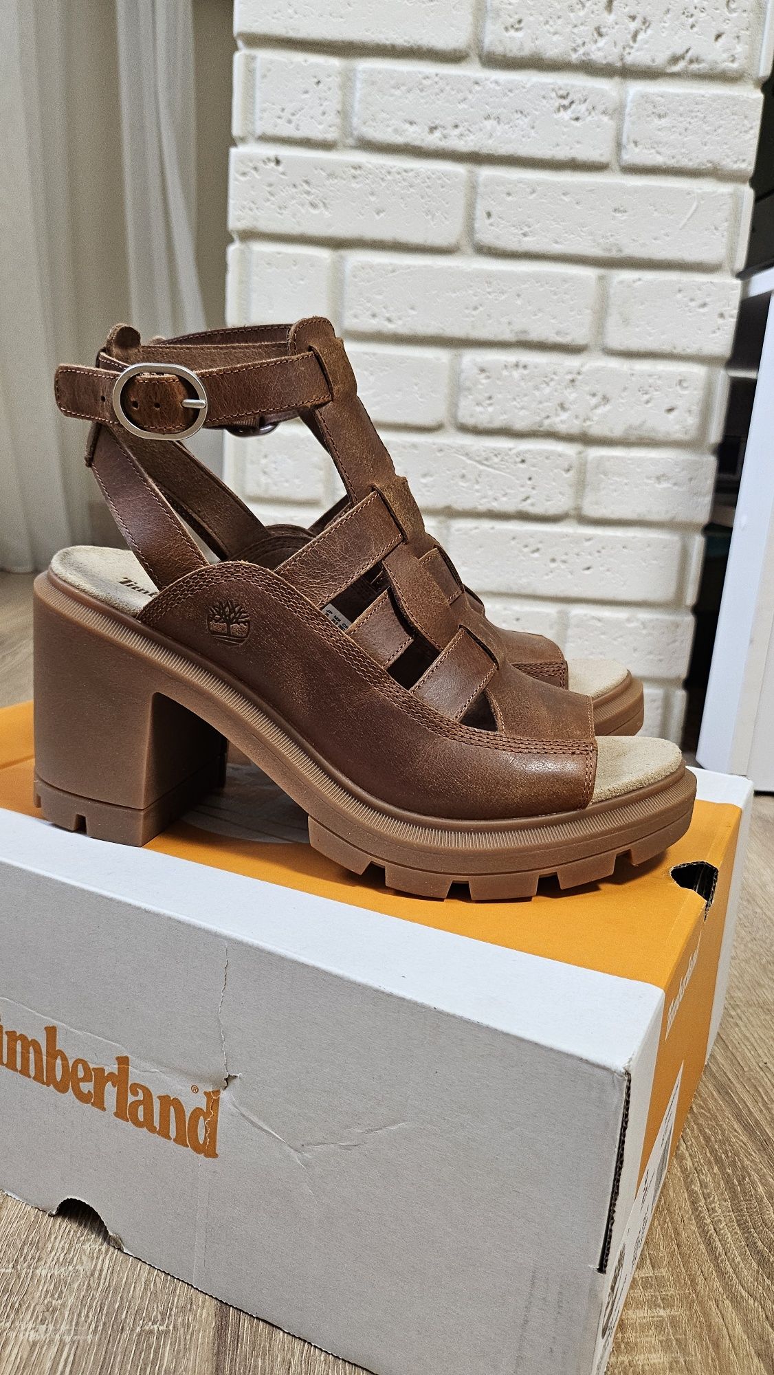 Босоніжки шкіряні Timberland,  оригінал (США). Нові,.