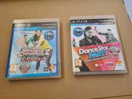 2 gry ps 3 move dance star party sports champions 2
