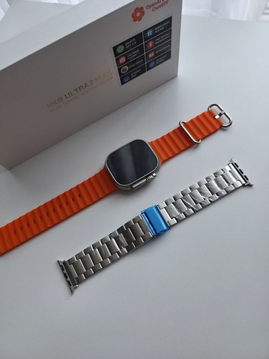 Smartwatch hk10 ultra 3, 6gen, komplet bez branolety