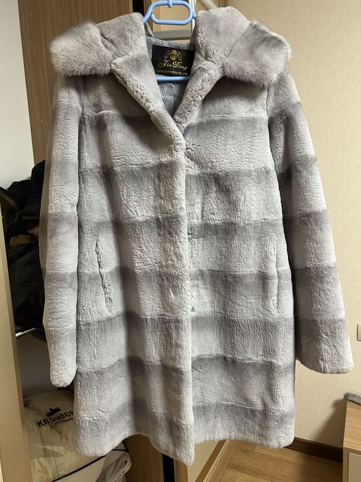 Шуба кролик рекс стрижена