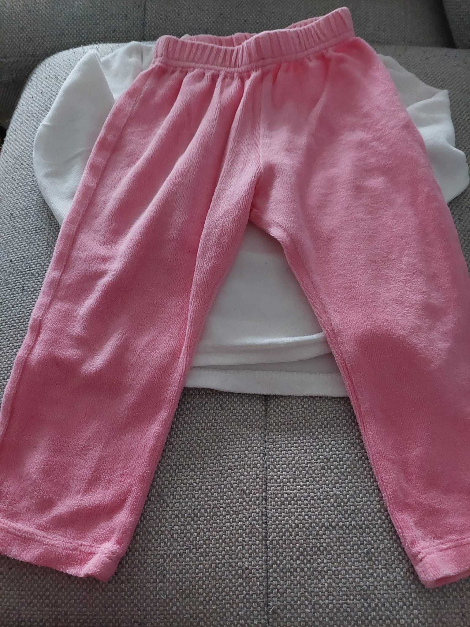 Pijama Brc/Rosa 18/24meses