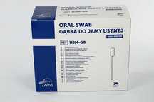Gąbki do jamy ustnej Zarys HJM-GB 50 sztuk zielone