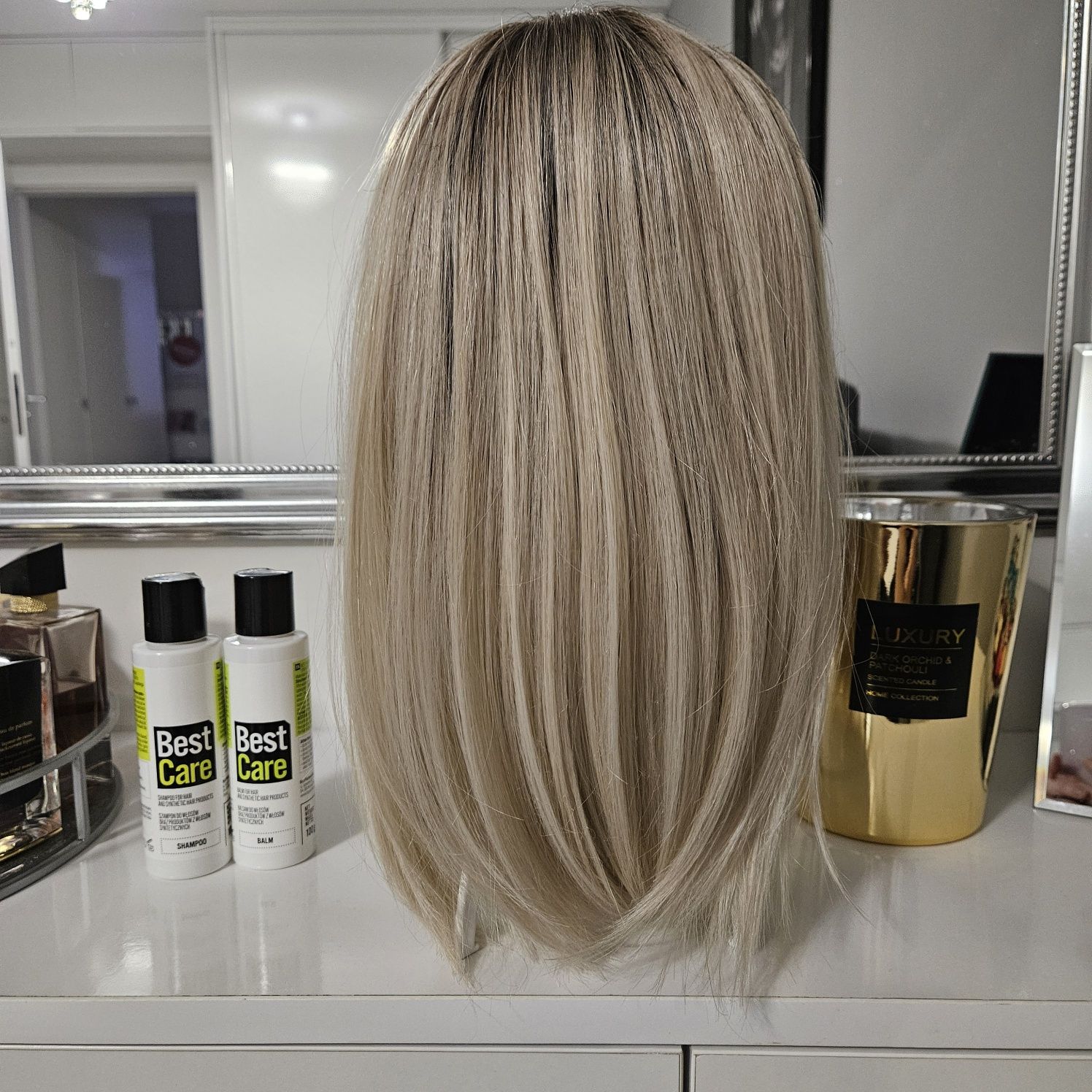 Premium peruka blond