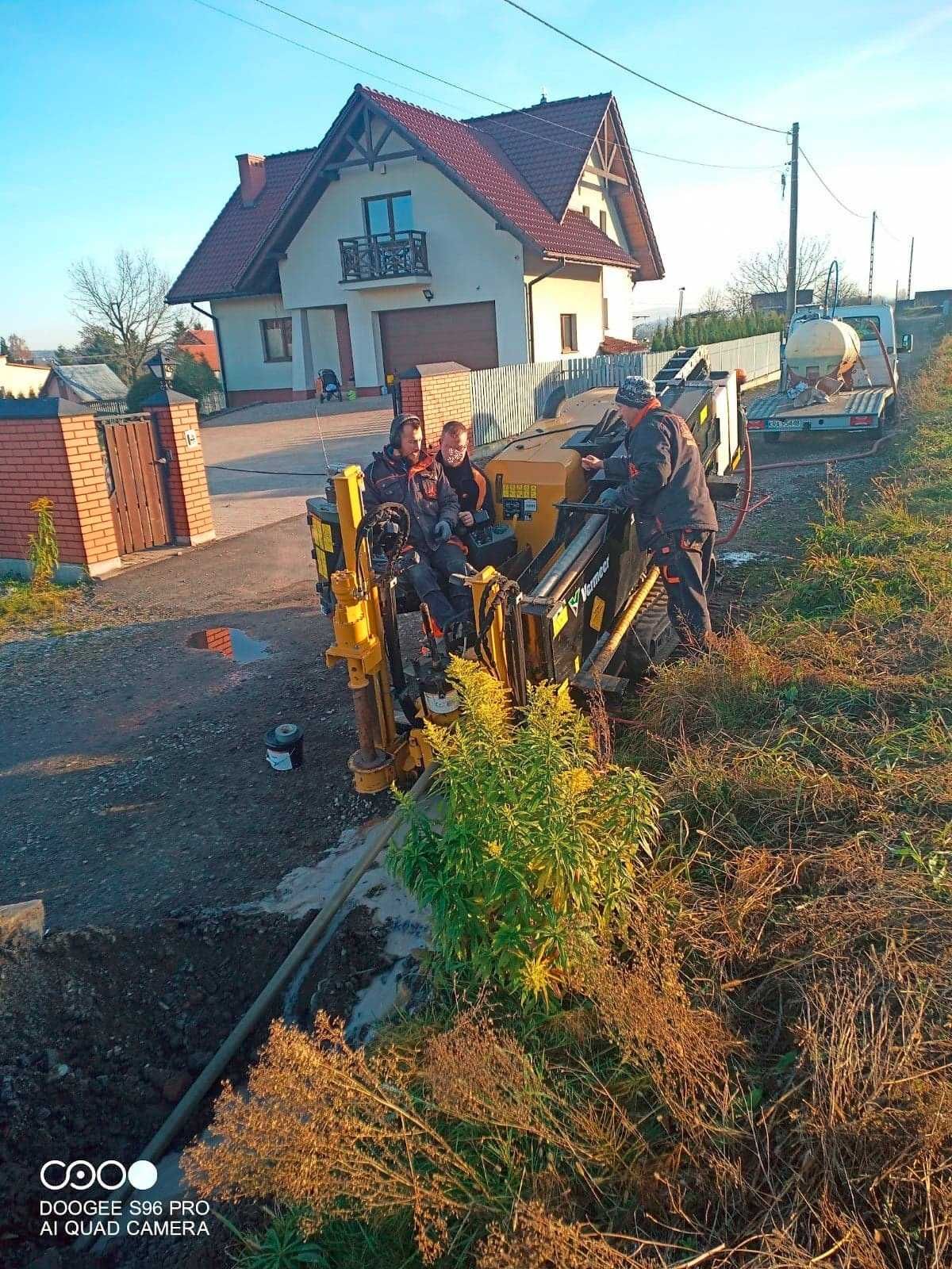 Przewierty sterowane Małopolskie -Kraków i okolice Vermeer