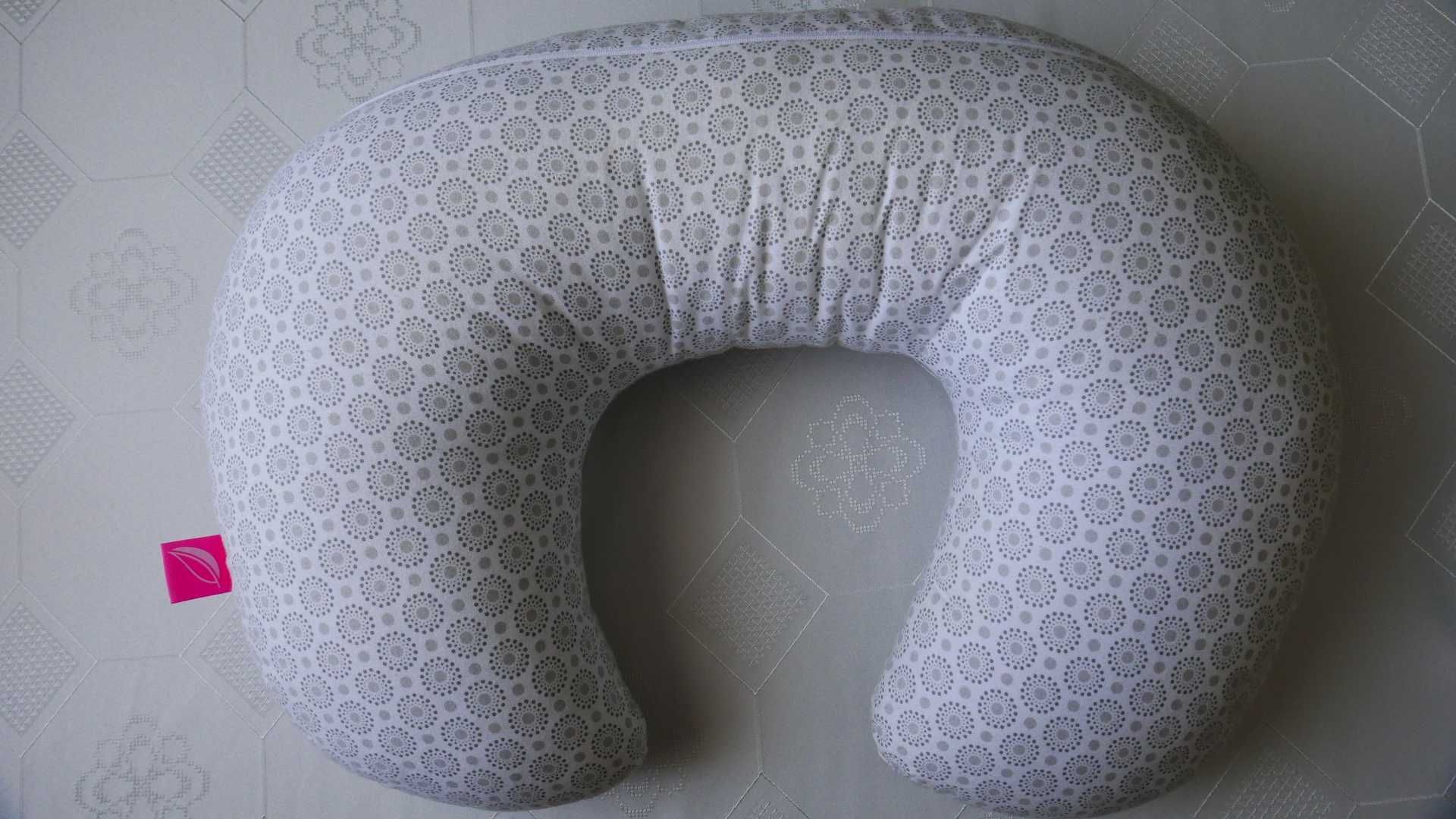 poduszka do karmienia Fasolka Moderhood kolor jasny szary
