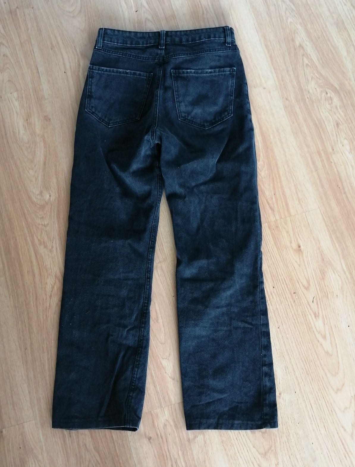 Spodnie cropp 34 Czarne XS