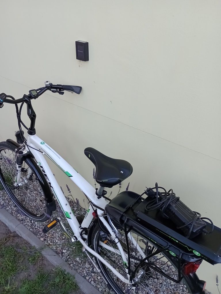 Rower elektryczny 2 baterie w zestawie