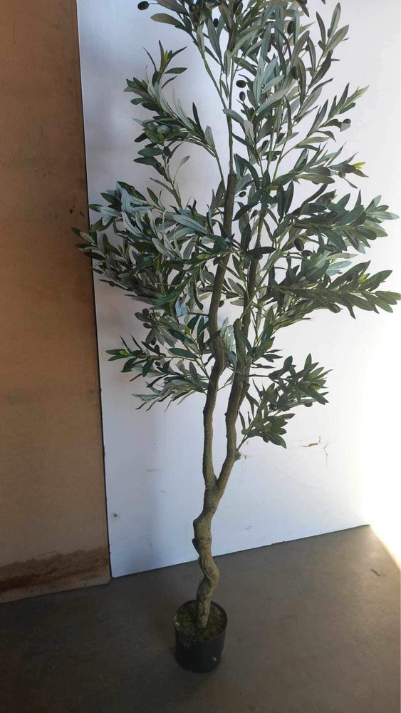 Oliveiras lindissimas artificiais para decorações com entrega