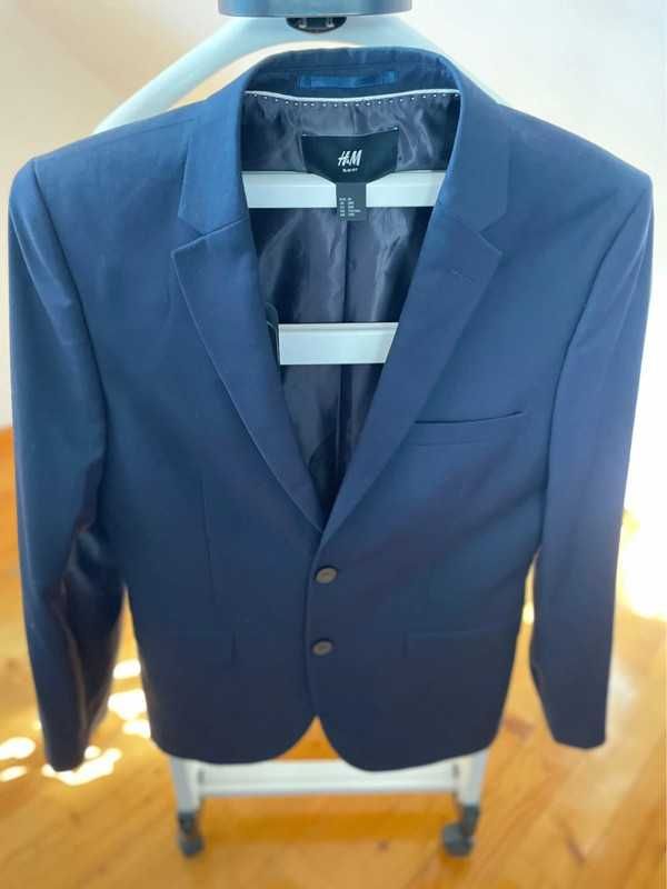 Marynarka męska r. 48 H&M slim fit, jak nowa!