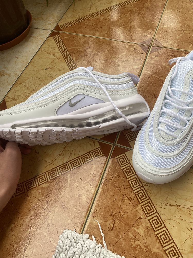 Кросівки Nike Air Max 97 Triple White 42