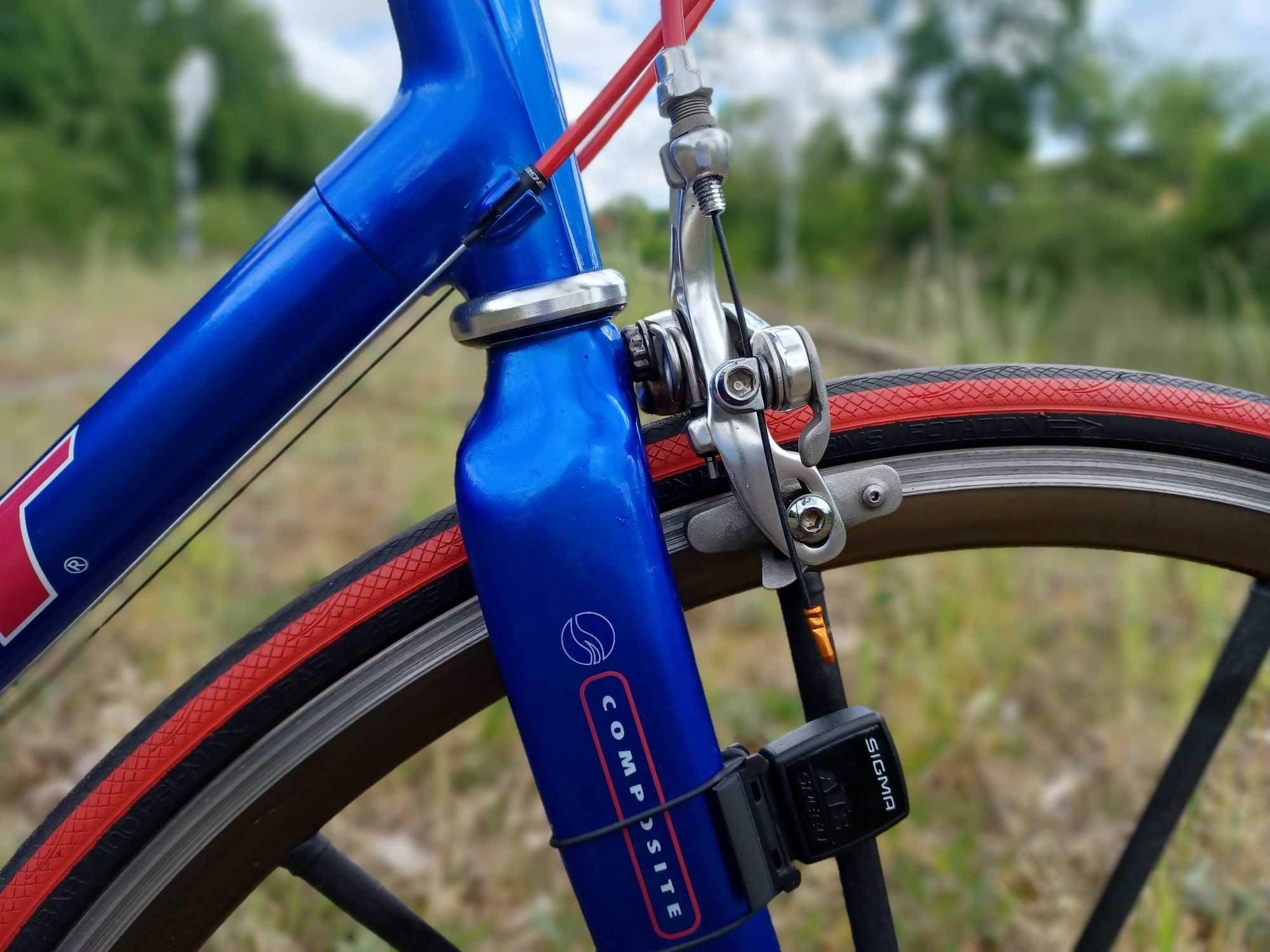 Klasyczny rower szosowy - GIANT CFR PRO carbon 1992 by Mike Burrows