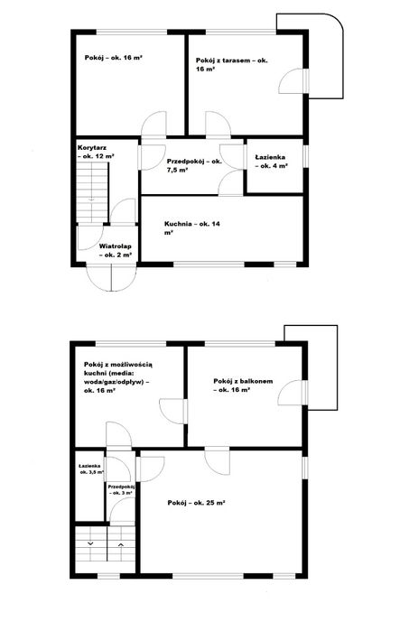 Sprzedam dom jednorodzinny 115m2 oraz działka 1250m2( Rezerwacja)