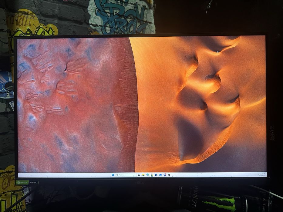 Monitor 2k LG ultragear 165hz overclock 180hz