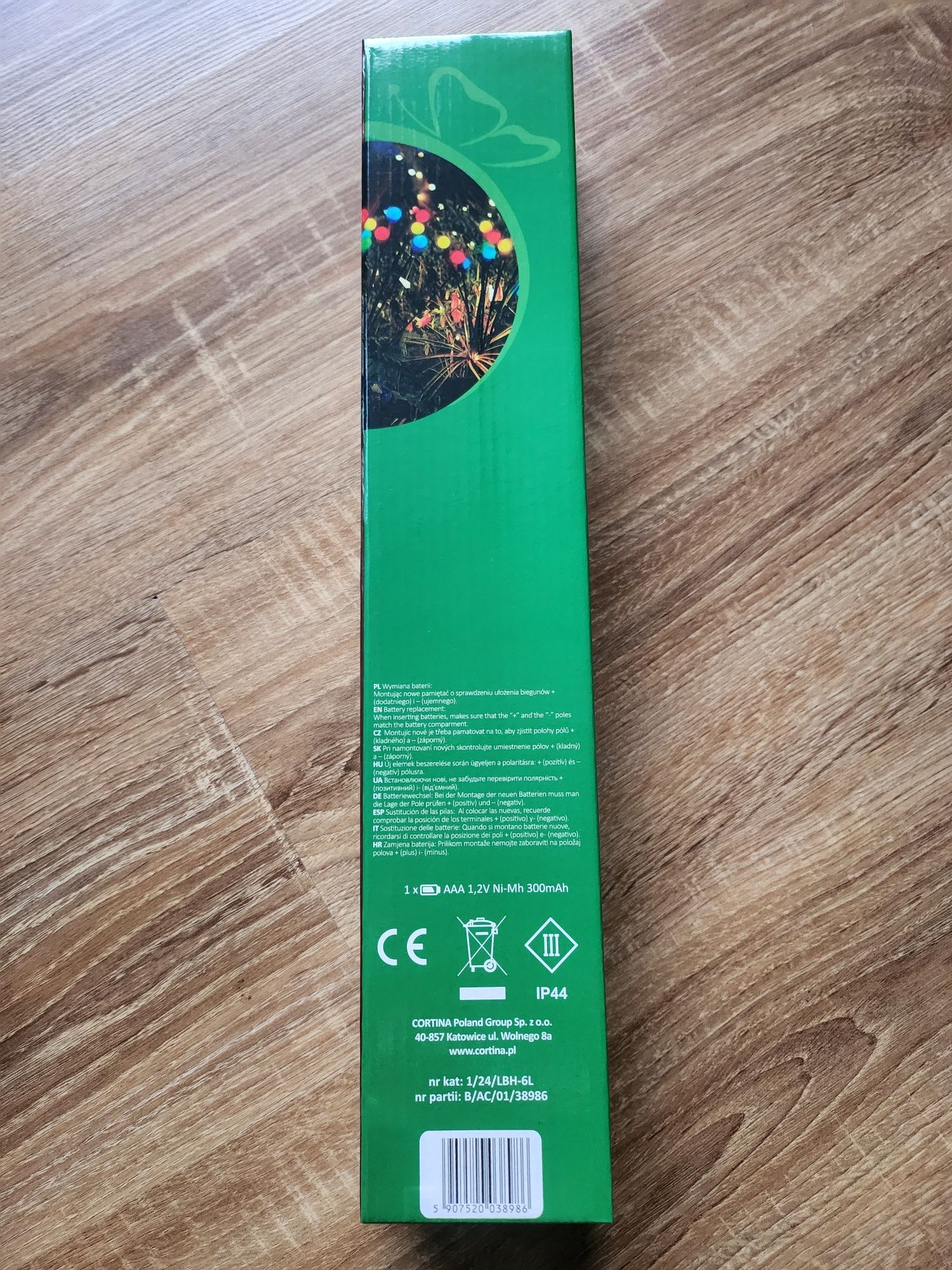 Lampa solarna 6 LED