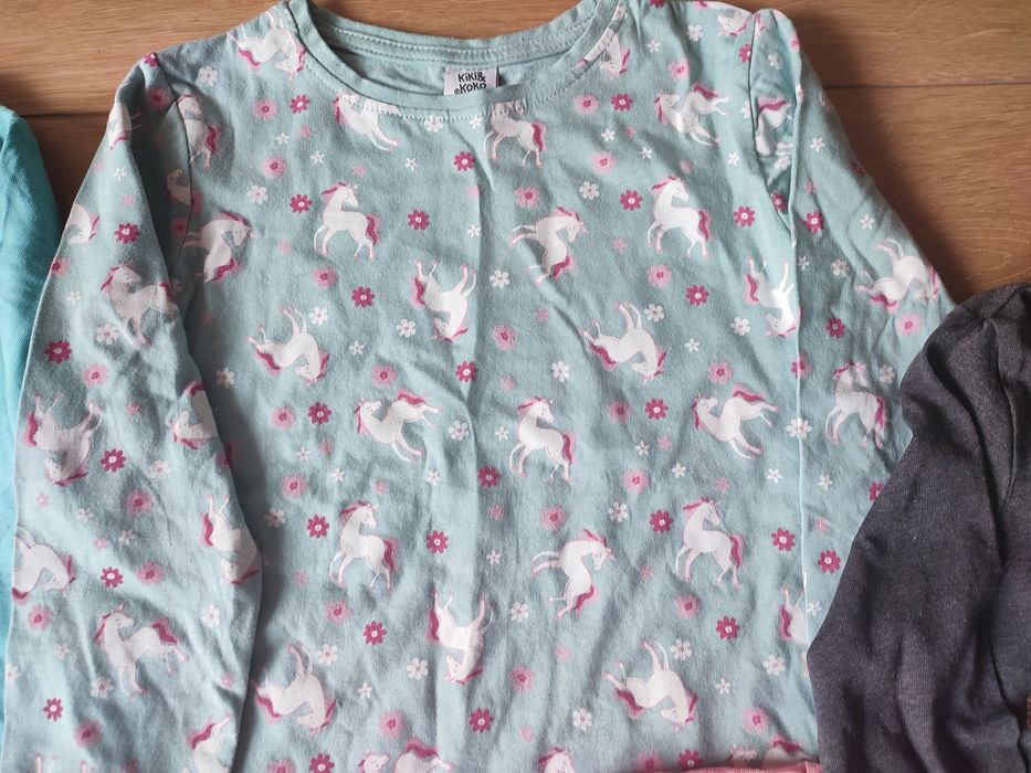 5 bluzeczek rozmiar 110