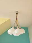 Żyrandol lampa wisząca biała 7 punktów do pokoju dziecięcego dla dziec