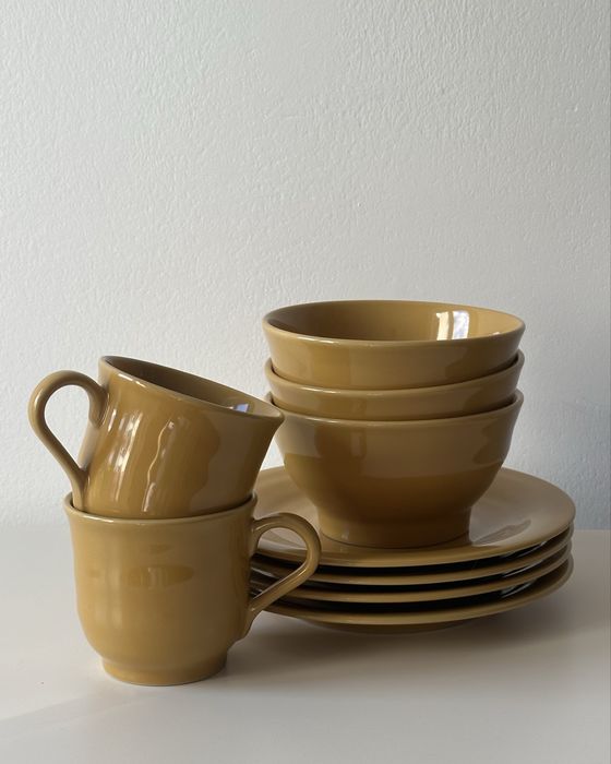 Conjunto Loiça Amarela IKEA SANDSKÄDDA