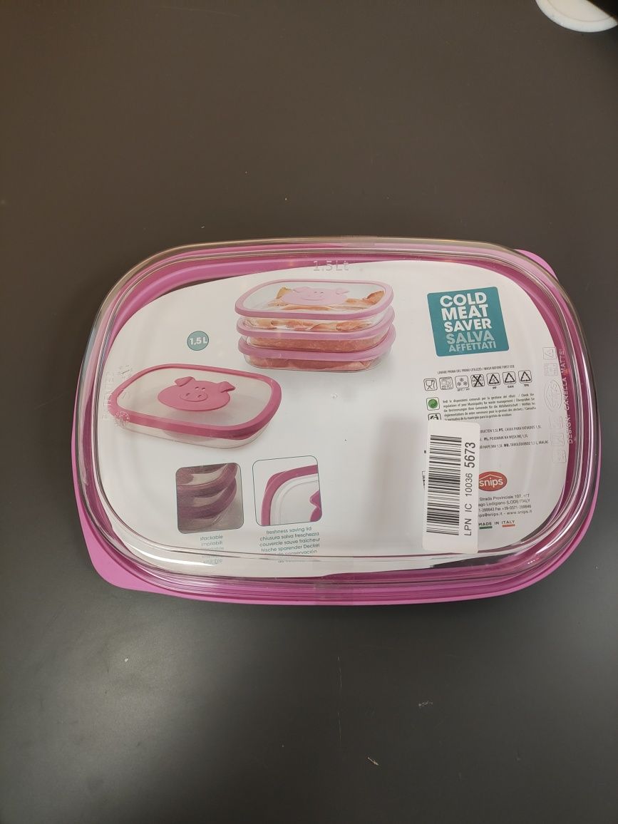 Pojemnik na wędlinę do lodówki