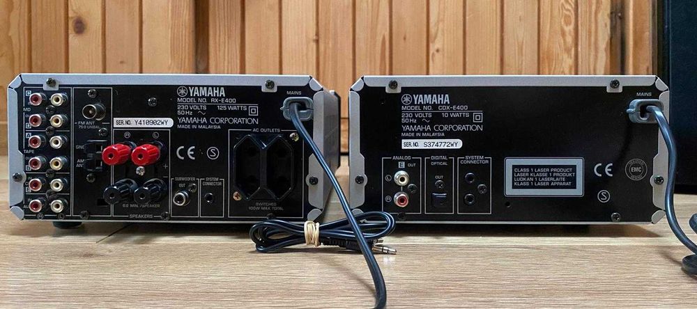 PIANOCRAFT RX-e400 AMPLI+CD+PILOT  stBDB +głośniki E-400