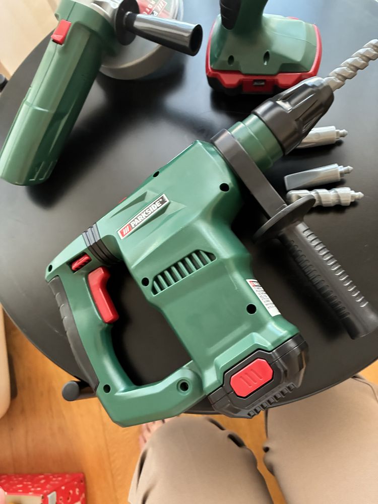 Kit ferramentas/máquinas de bricolage a brincar