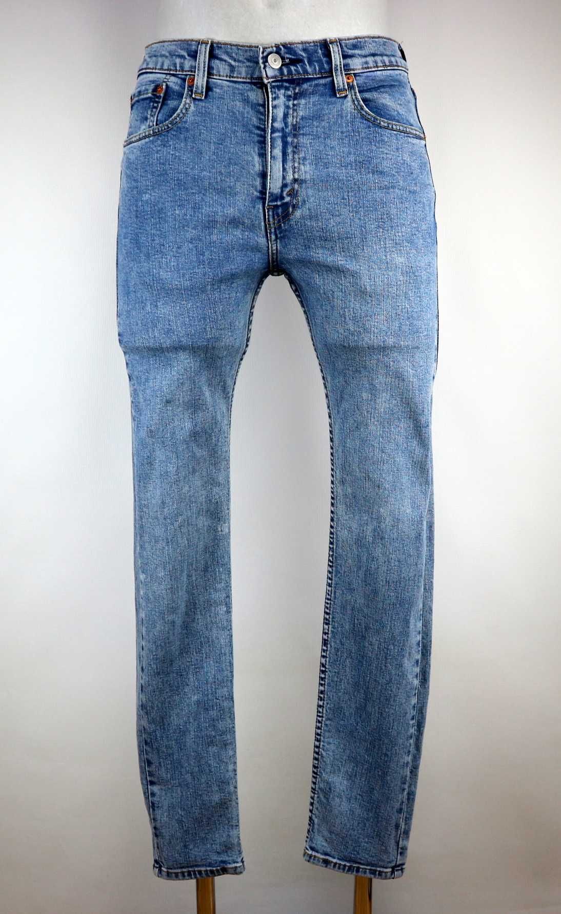 Levis 519 Skinny Hi-Ball spodnie jeansy W32
