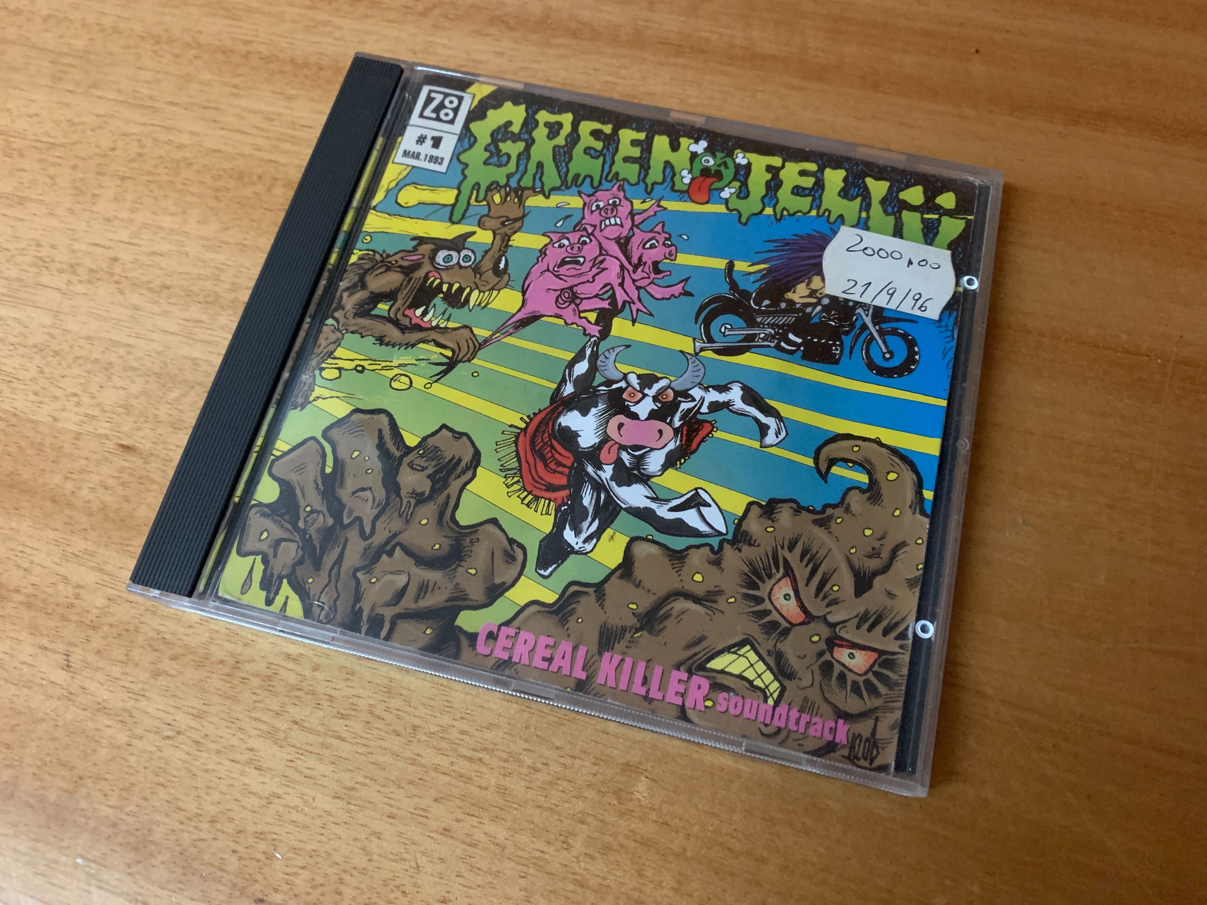 CDs GREEN JELLY - Cereal Killer e 333