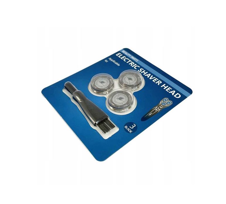 Głowice PHILIPS SH71 Series 5000 / 7000 / 8000 3 sztuki + pędzelek