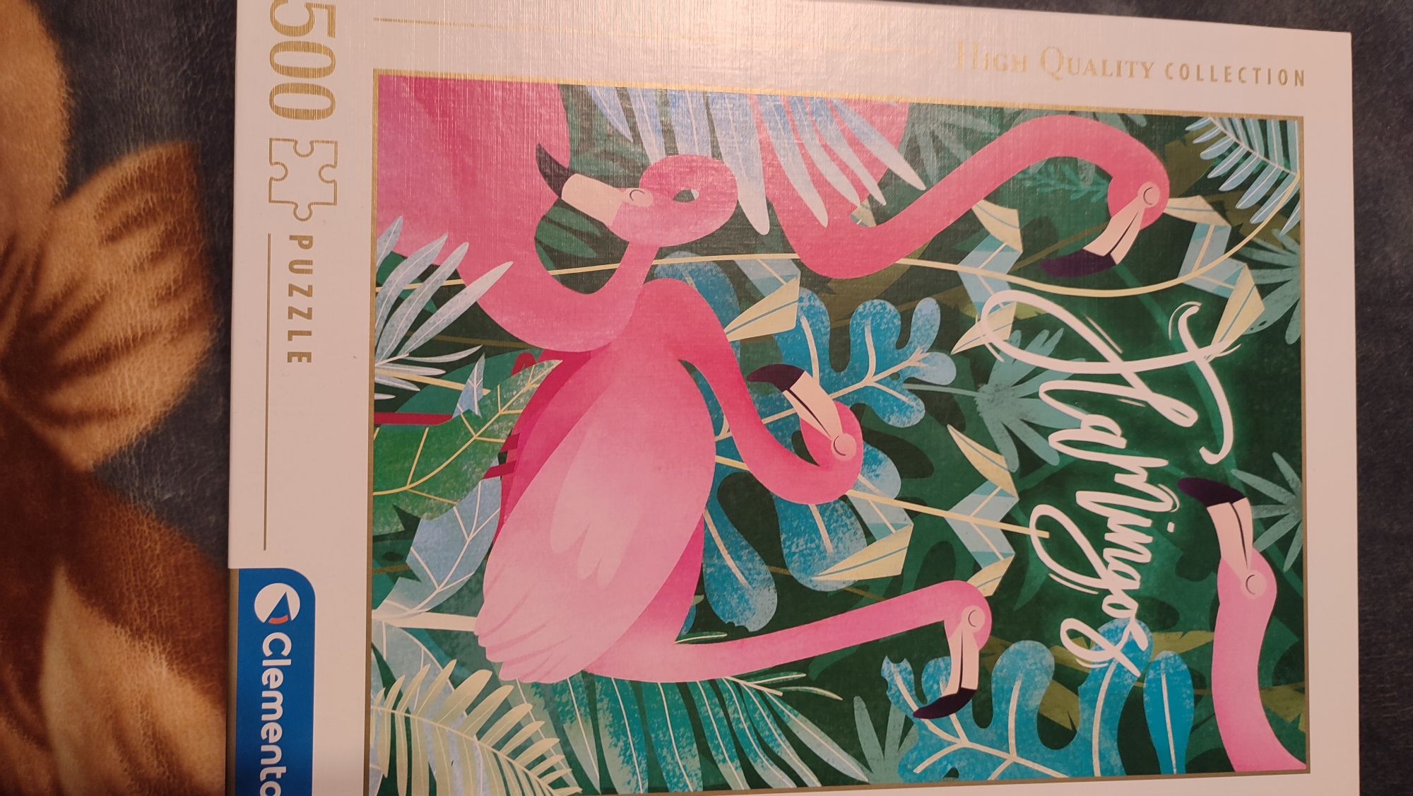 Puzzle Flamingi 509 sztuk