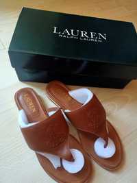 Sandały skórzane Ralph Lauren