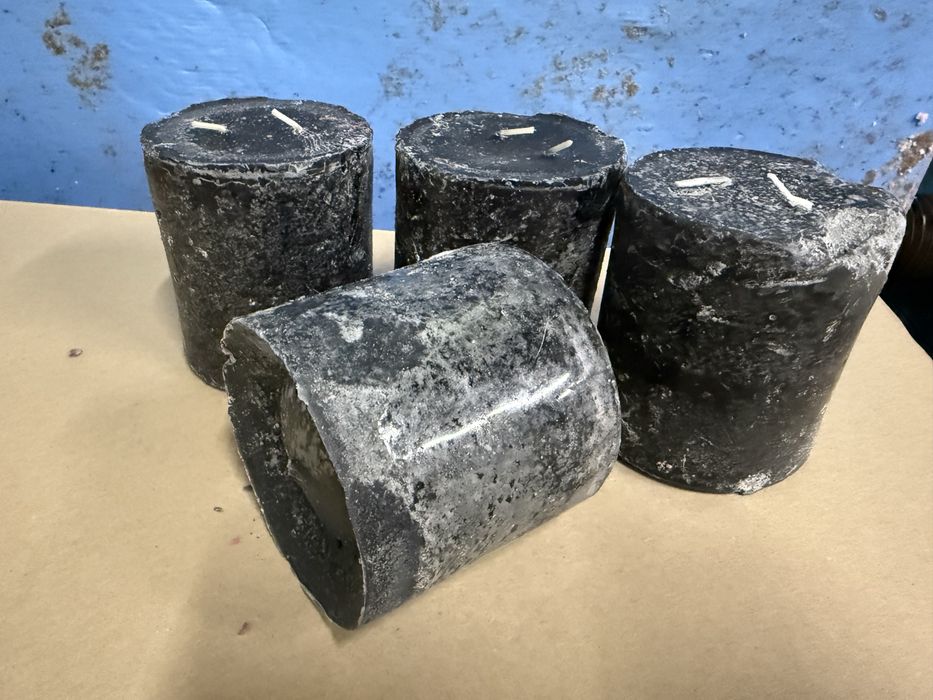 Świeca zapachowa. Stłuczka firmowych świec. Yankee candle.