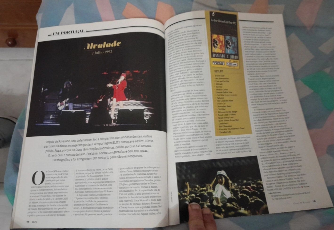Magazine Blitz Especial Guns N' Roses