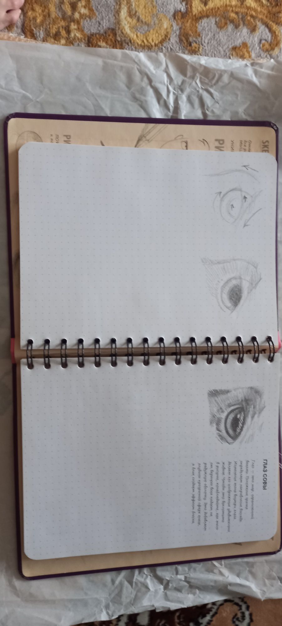 Sketchbook, скетчбук,новий,пошагове малювання