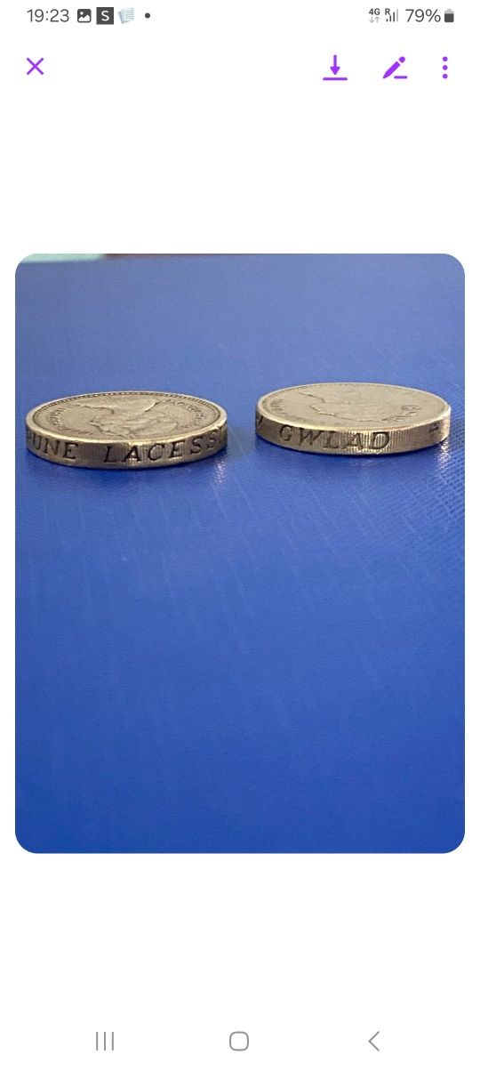 One Pound Elizabeth ll