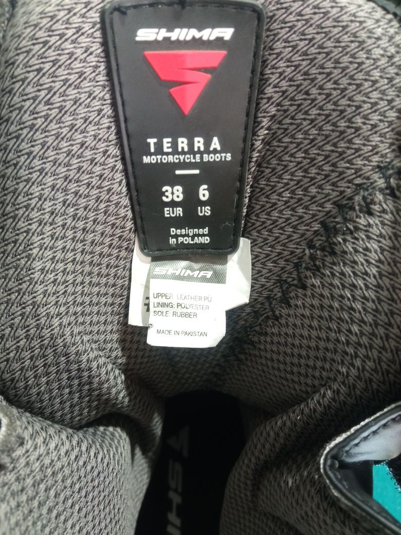 Buty motocyklowe SHIMA TERRA r.38