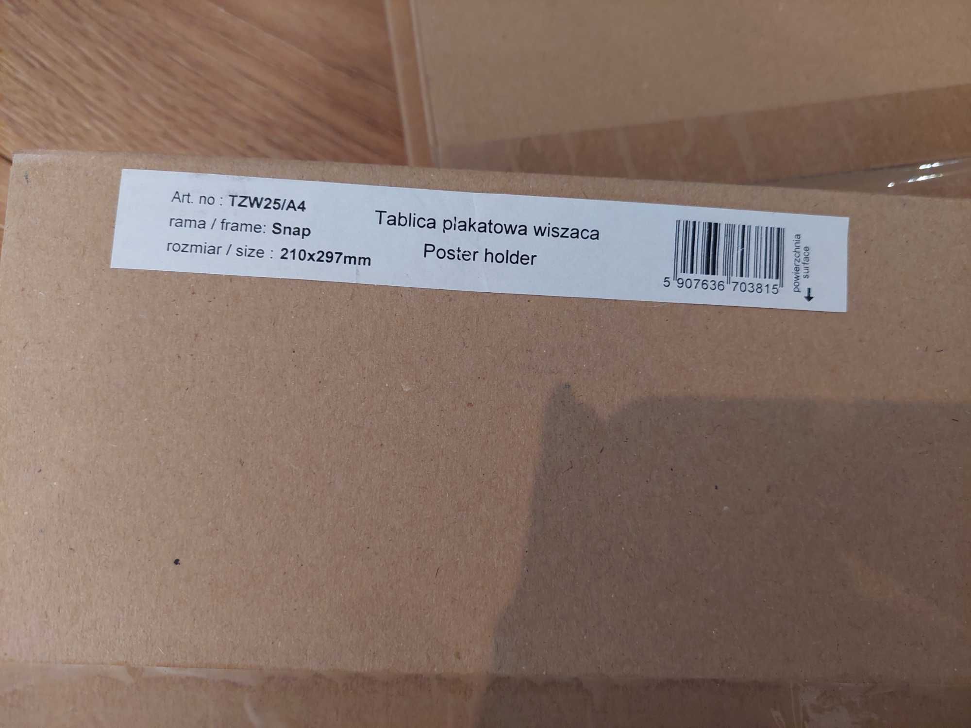 Nowa ramka plakatowa -TZW25/A4, 210 × 297 (A4), 1, 0,53, 2 .