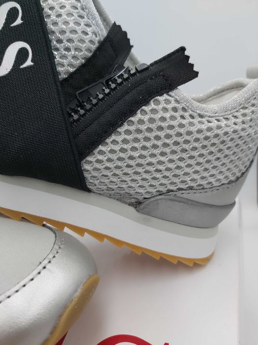 NOWE sneakersy GUESS srebrne trampki rozmiar 40  tenisówki