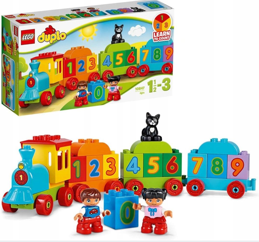 LEGO Duplo 10847 Pociąg z cyferkami