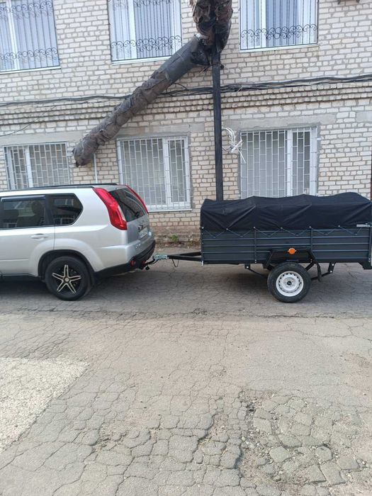 Хит Зсу и переселенцев огромный прицеп 2500на1300 с 500 бортом